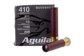 25 rounds of 410 Bore ammunition for personal defense.